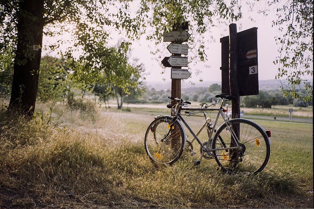 Guided self-supported bicycle tour