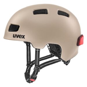 Helmet Uvex City 4 soft gold mat