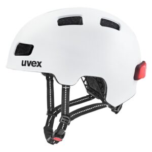 Helmet Uvex City 4 white-skyfall mat