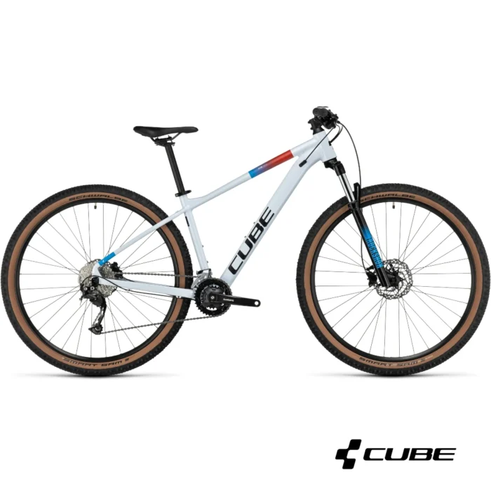 Cube Aim SLX white´n´blue´n´red 2023