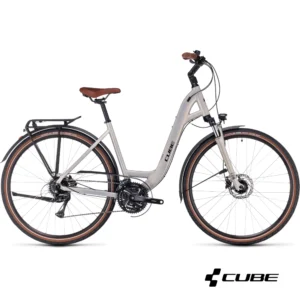 Cube Touring Pro Easy Entry pearlysilver´n´black 2023