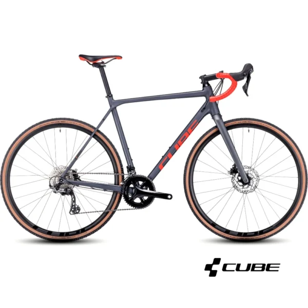 Cube Cross Race Pro grey'n'red 2024