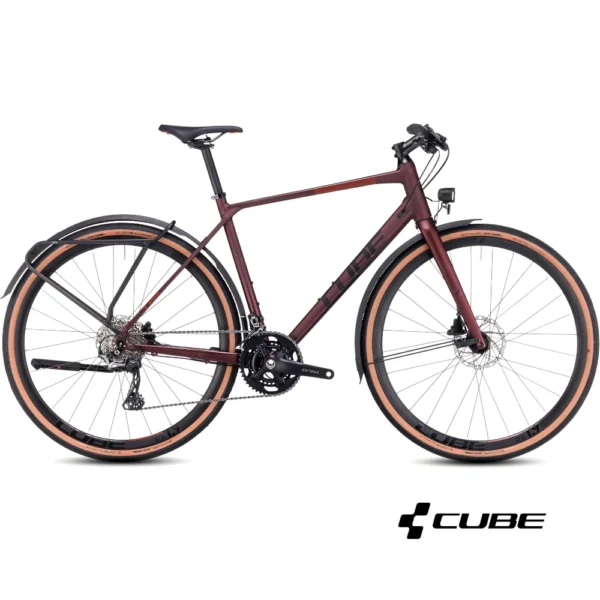 Cube Nulane Race FE rubyred'n'black 2024