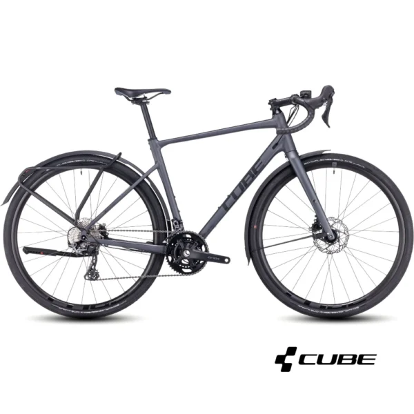 Cube Nuroad Race FE grey'n'black 2024