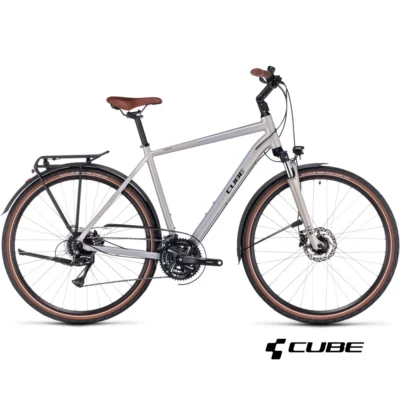 Cube Touring Pro pearlysilver'n'black 2024