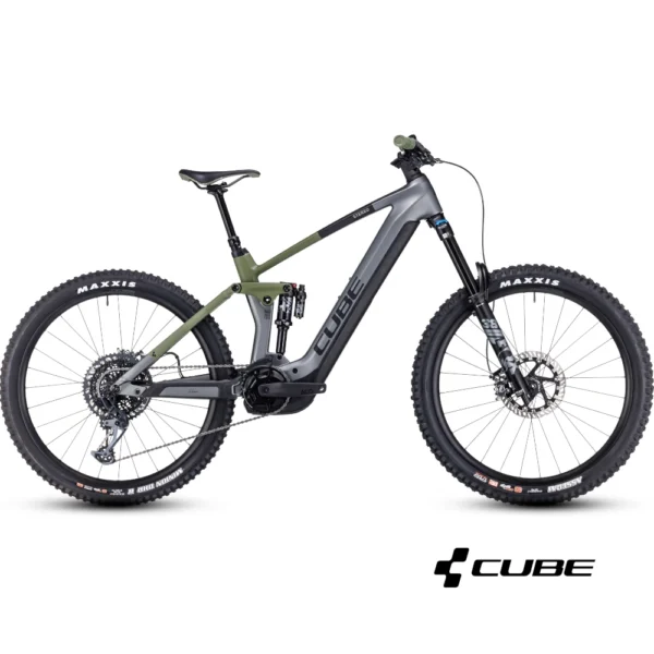 E-bike Cube Stereo Hybrid 160 HPC TM 750 27.5 flashgrey'n'olive 2024