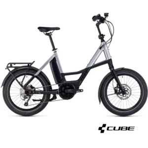 E-bike Cube Compact Sport Hybrid 500 black'n'polarsilver 2024