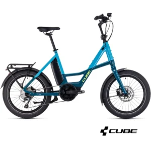 E-bike Cube Compact Sport Hybrid 500 blue'n'lime 2024