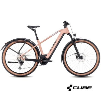 E-bike Cube Reaction Hybrid Pro 750 Allroad 29 blushrose'n'silver 2024