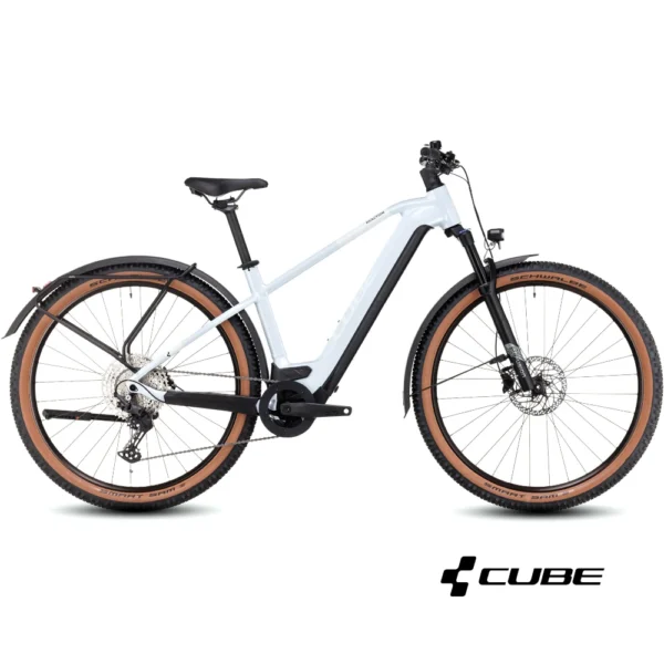 E-bike Cube Reaction Hybrid Pro 750 Allroad 29 flashwhite'n'black 2024