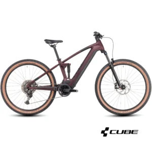 E-bike Cube Stereo Hybrid 120 ONE 625 29 rubyred'n'black 2024