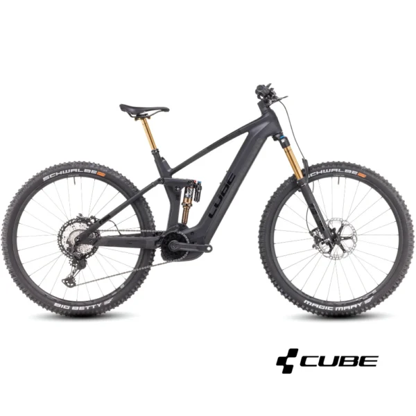 E-bike Cube Stereo Hybrid 140 HPC Actionteam 750 29 carbon'n'black 2024