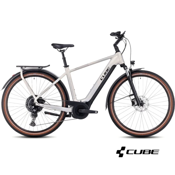 E-bike Cube Touring Hybrid Pro 625 pearlysilver'n'black 2024